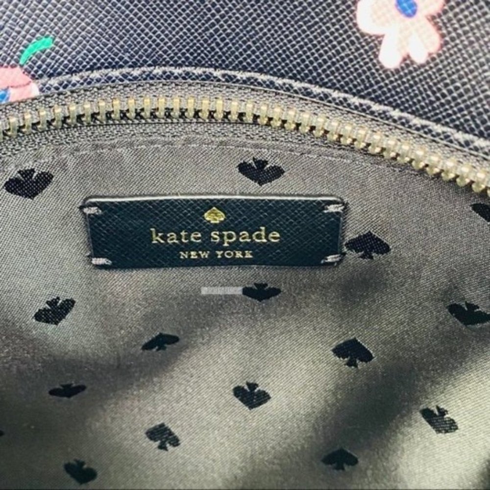 Kate Spade Ditsy Buds Floral Medium Satchel Crossbody - Picture 7 of 8